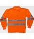 Polo de alta visibilidad transpirable C3833. Workteam4