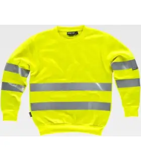 Sudadera de alta visibilidad con cintas reflectantes C9030. Workteam1