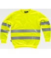 Sudadera de alta visibilidad con cintas reflectantes C9030. Workteam1