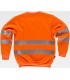 Sudadera de alta visibilidad con cintas reflectantes C9030. Workteam4