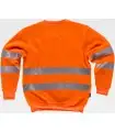 Sudadera de alta visibilidad con cintas reflectantes C9030. Workteam4