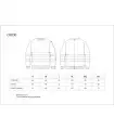 Sudadera de alta visibilidad con cintas reflectantes C9030. Workteam5