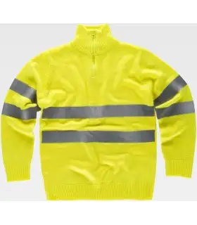 Jersey de alta visibilidad de punto grueso C5508. Workteam1