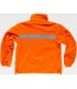 Forro polar de alta visibilidad de cremallera entera C4040. Workteam4