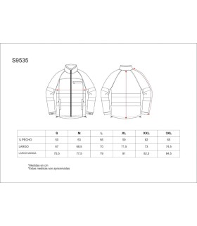 Chaqueta workshell de alta visibilidad S9535. Workteam5