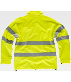 Chaqueta workshell de alta visibilidad S9535. Workteam2