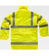 Parka de alta visibilidad y protección contra el frío impermeable C3700. Workteam2
