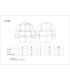 Parka de alta visibilidad y protección contra el frío impermeable C3700. Workteam5