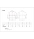 Parka de alta visibilidad impermeable con capucha C3200. Workteam5