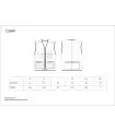 Chaleco tipo safari de visibilidad realzada con cierre cremallera C3640. Workteam5