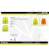 Chaleco de alta visibilidad con bolsillo para identificador C3610B. Workteam3