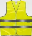 Chaleco de alta visibilidad con cierre de velcro adaptable HVTT01. Workteam1