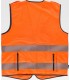 Chaleco de alta visibilidad con cintas reflectantes segmentadas C3607. Workteam2