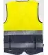 Chaleco de alta visibilidad bicolor con cintas reflectantes segmentadas C3608. Workteam2