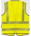 Chaleco de alta visibilidad con cintas reflectantes segmentadas C3605. Workteam2