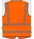 Chaleco de alta visibilidad con cintas reflectantes segmentadas C3605. Workteam4