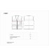 Chaleco de alta visibilidad ajustable, reflectante y multibolsillos C3601. WORKTEAM14