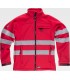 Chaqueta Workshell de visibilidad realzada con reflectantes S9035. Workteam3