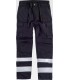 Pantalón de visibilidad realzada con portarodilleras y reforzado C2911. Workteam3