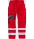 Pantalón de visibilidad realzada con portarodilleras y reforzado C2911. Workteam5