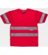 Camiseta de visibilidad realzada reflectante C3939. Workteam3