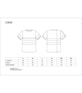 Camiseta de visibilidad realzada reflectante C3939. Workteam11