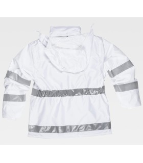 Parka de visibilidad realzada acolchada e impermeable S1008. Workteam2