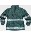 Parka de visibilidad realzada acolchada e impermeable S1008. Workteam5