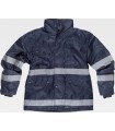 Parka de visibilidad realzada acolchada e impermeable S1008. Workteam3