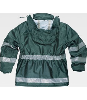 Parka de visibilidad realzada acolchada e impermeable S1008. Workteam6