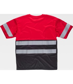 Camiseta de visibilidad realzada con reflectante C3940. Workteam2