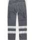 Pantalón de visibilidad realzada elástico y reflectante B1437. Workteam2