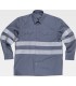 Camisa de visibilidad realzada reflectante B8007. Workteam1