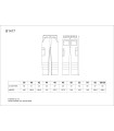 Pantalón de visibilidad realzada con interior de polar B1417. Workteam5