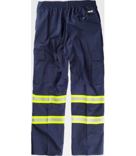 Pantalón de visibilidad realzada con cintas reflectantes B1436. Workteam2