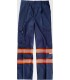 Pantalón de visibilidad realzada con cintas reflectantes B1436. Workteam3