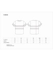 Camiseta de visibilidad realzada con cintas reflectantes C3936. Workteam5