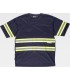 Camiseta C3936 cintas fluorescentes manga corta