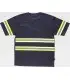 Camiseta de visibilidad realzada con cintas reflectantes C3936. Workteam2