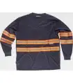 Camiseta de visibilidad realzada con cintas reflectantes C3937. Workteam3
