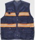 Chaleco tipo safari de visibilidad realzada S3136. Workteam3