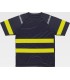 Camiseta de alta visibilidad con cintas discontinuas C3978. Workteam1