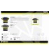 Camiseta de alta visibilidad con cintas discontinuas C3978. Workteam3