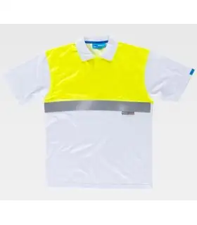 Polo reflectante con tratamiento antibacteriano C3441. Workteam1