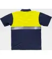 Polo reflectante con tratamiento antibacteriano C3441. Workteam4