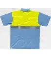 Polo reflectante con tratamiento antibacteriano C3441. Workteam6