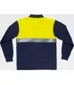 Polo reflectante con tratamiento antibacteriano C3443. Workteam4