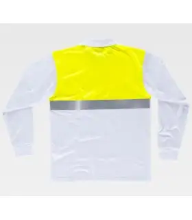 Polo reflectante con tratamiento antibacteriano C3443. Workteam6