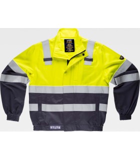 Chaqueta ignífuga, antiestática y alta visibilidad B1191. Workteam1