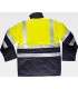 Parka ignífuga, antiestático y alta visibilidad B3791. Workteam2